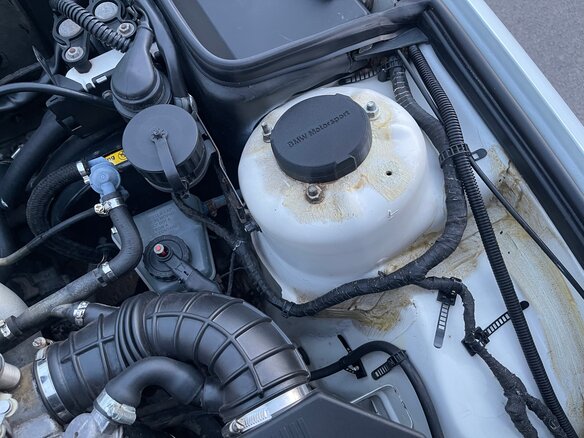 1989 BMW 5 серии 520i III (E34), белый - вид 30
