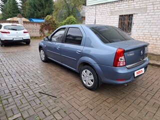 2010 Renault Logan I Рестайлинг, синий, 385000 рублей, вид 5