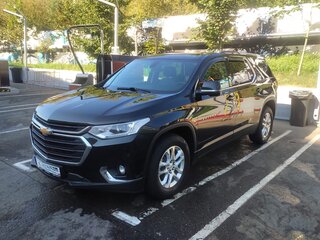 2018 Chevrolet Traverse II, чёрный, 2600000 рублей, вид 2