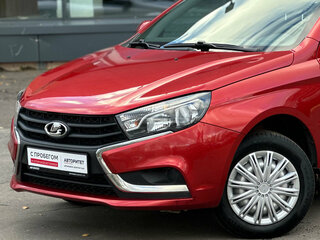 2020 Lada (ВАЗ) Vesta I, красный, 1009000 рублей, вид 2