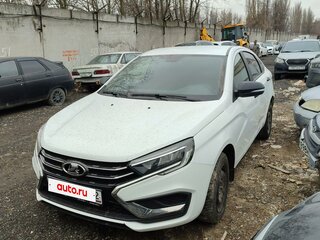2023 Lada (ВАЗ) Vesta I Рестайлинг (NG), белый, 902500 рублей, вид 3