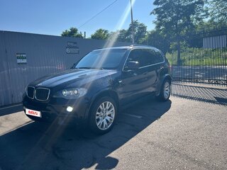 2009 BMW X5 30d II (E70), синий, 1370000 рублей, вид 1
