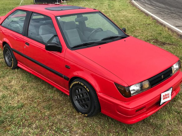 1992 Isuzu Gemini III, красный, 800000 рублей - вид 2