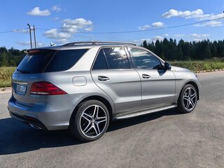 2016 Mercedes-Benz GLE 350 d I (W166), серый, 4300000 рублей, вид 4