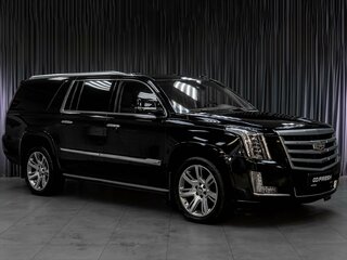 2015 Cadillac Escalade ESV IV, чёрный, 3699000 рублей, вид 1