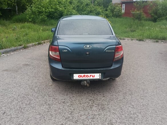 2015 Lada (ВАЗ) Granta I, синий, 300000 рублей - вид 2