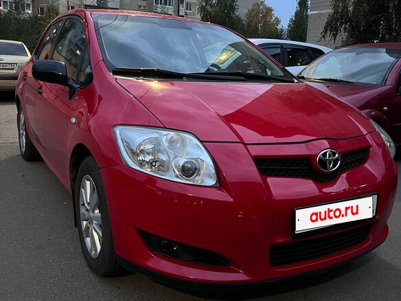 2007 Toyota Auris I, красный, 670000 рублей - вид 14