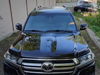 2020 Toyota Land Cruiser 200 Series Рестайлинг 2, чёрный, 8700000 рублей, вид 4