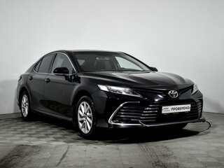 2021 Toyota Camry VIII (XV70) Рестайлинг, чёрный, 1845000 рублей, вид 3