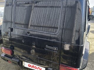 1999 Mercedes-Benz G-Класс 500 Euro 2 II (W463), чёрный, 1250000 рублей, вид 4