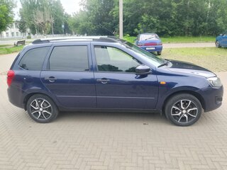 2014 Lada (ВАЗ) Kalina II, синий, 429000 рублей, вид 4