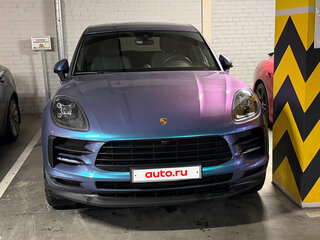 2020 Porsche Macan I Рестайлинг, синий, 6750000 рублей, вид 5