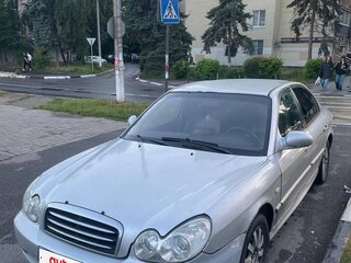 2007 Hyundai Sonata ТагАЗ IV (EF) Рестайлинг, серый, 270000 рублей, вид 1
