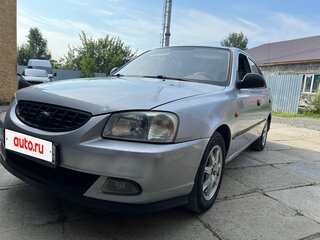 2005 Hyundai Accent ТагАЗ II, серебристый, 280000 рублей, вид 1