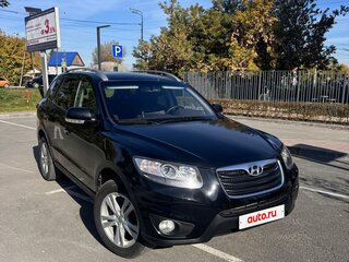 2011 Hyundai Santa Fe II Рестайлинг, чёрный, 1070000 рублей, вид 1