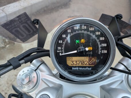 2020 BMW R Nine T Scrambler, серебристый, 930000 рублей, вид 5
