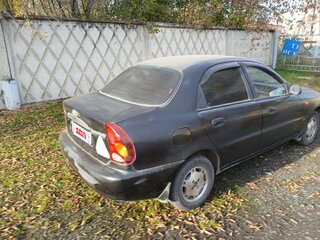 2007 Chevrolet Lanos I, чёрный, 118000 рублей, вид 5