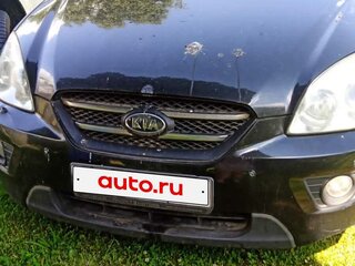 2009 Kia Carens II (UN), чёрный, 750000 рублей, вид 1