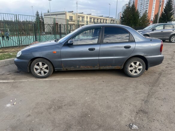 2008 Chevrolet Lanos I, серый - вид 4