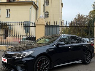 2019 Kia Optima IV Рестайлинг, синий, 2500000 рублей, вид 5