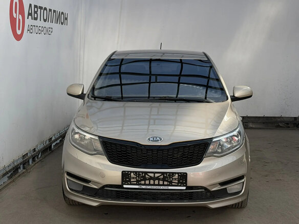 2015 Kia Rio III Рестайлинг, бежевый, 622050 рублей - вид 7