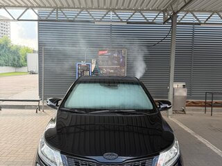 2014 Kia Rio 5-speed III, чёрный, 1050000 рублей, вид 4