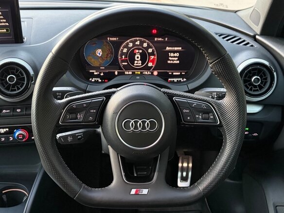2019 Audi A3 III (8V) Рестайлинг, белый, 1700000 рублей - вид 12