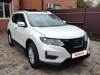 2017 Nissan Rogue II Рестайлинг, белый, 1900000 рублей, вид 4