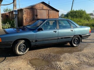 1989 Audi 100 III (C3) Рестайлинг, синий, 147000 рублей, вид 2