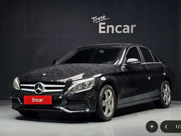 2018 Mercedes-Benz C-Класс 200 BlueTEC IV (W205), чёрный, 1550000 рублей