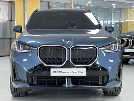 2026 BMW X3 20d xDrive IV (G45/G48), голубой, 7990000 рублей, вид 2
