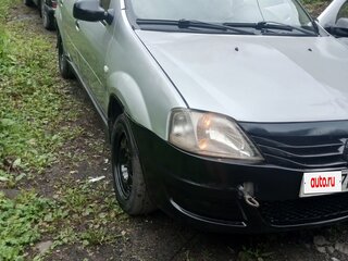 2013 Renault Logan I Рестайлинг, серый, 220000 рублей, вид 4