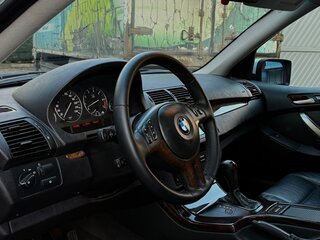 2001 BMW X5 4.4i I (E53), серебристый, 930000 рублей, вид 5