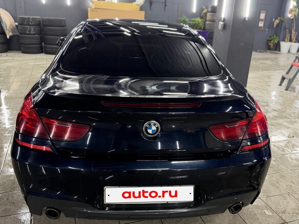 2016 BMW 6 серии 640d xDrive III (F06/F13/F12) Рестайлинг, чёрный, 3800000 рублей - вид 4