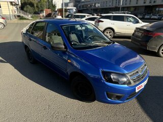 2016 Lada (ВАЗ) Granta I, синий, 550000 рублей, вид 2