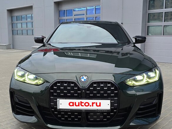 2022 BMW 4 серии M440i xDrive G22, G23, G26, зелёный, 6800000 рублей - вид 2