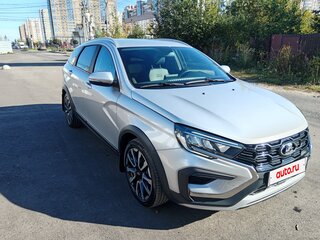 2024 Lada (ВАЗ) Vesta SW Cross I Рестайлинг (NG), серебристый, 1520000 рублей, вид 2