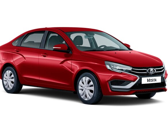 2026 Lada (ВАЗ) Vesta I Рестайлинг (NG), красный, 1755000 рублей