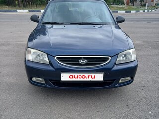 2010 Hyundai Accent ТагАЗ II, синий, 490000 рублей, вид 1