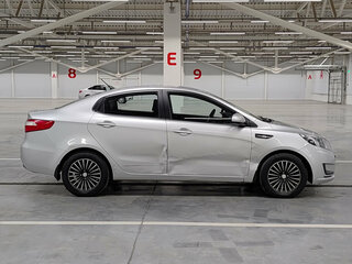 2014 Kia Rio III, серебристый, 705000 рублей, вид 4