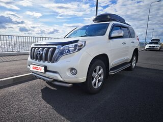 2014 Toyota Land Cruiser Prado 150 Series Рестайлинг 1, белый, 3400000 рублей, вид 1