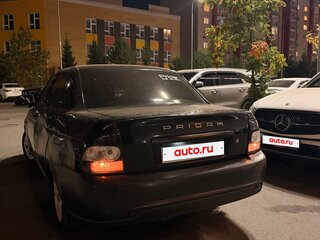 2011 Lada (ВАЗ) Priora I, чёрный, 168000 рублей, вид 2