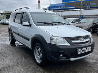 2019 Lada (ВАЗ) Largus Cross I, белый, 720000 рублей, вид 3