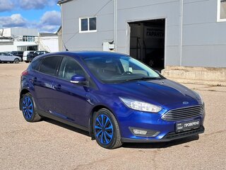 2019 Ford Focus III Рестайлинг, синий, 1370000 рублей, вид 3