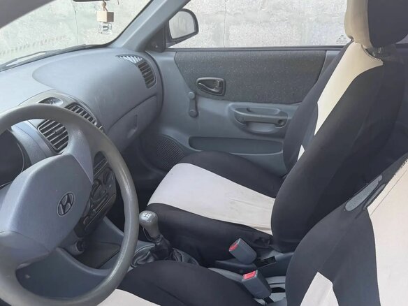 2008 Hyundai Accent ТагАЗ II, серебристый, 385000 рублей - вид 6