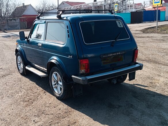 2007 Lada (ВАЗ) 2121 (4x4) I Рестайлинг, синий, 750000 рублей - вид 6