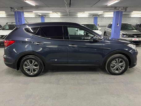 2013 Hyundai Santa Fe III, синий, 1685000 рублей, вид 5