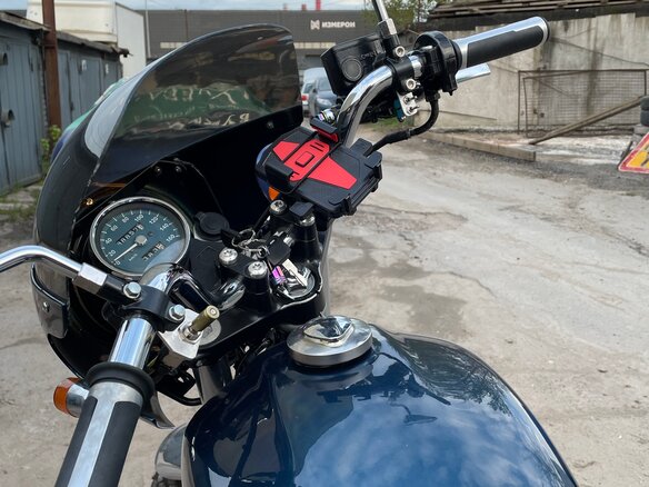 2001 Honda CB 400SS, синий - вид 6
