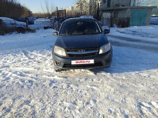 2014 Lada (ВАЗ) Granta I, синий, 499000 рублей, вид 3