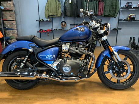 2025 Royal Enfield Super Meteor, синий, 755000 рублей, вид 1